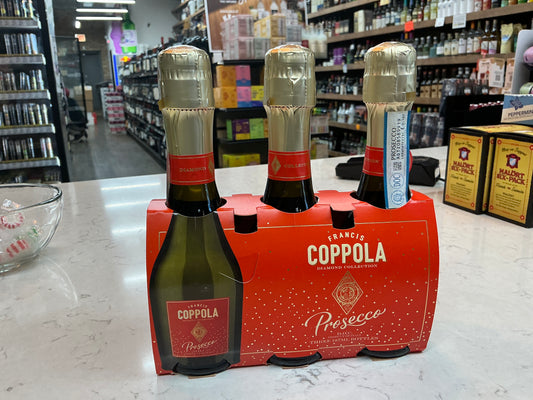 Francis Coppola Prosecco 3x187ml bottles