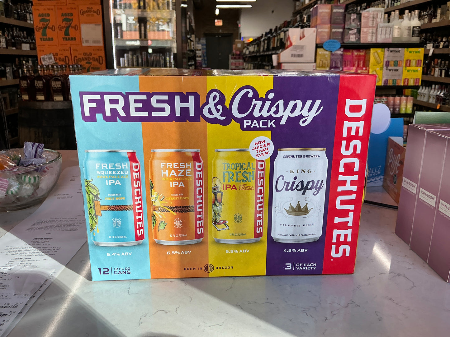 Deschutes Brewery Variety 12pack cans