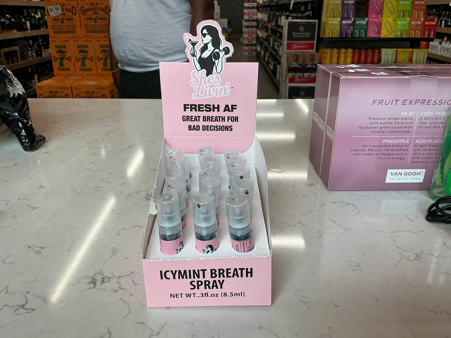 She’s Livin fresh breath spray