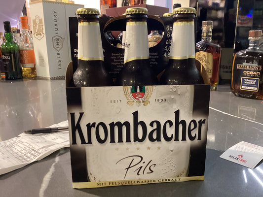 Krombacher Pils Beer 6pk