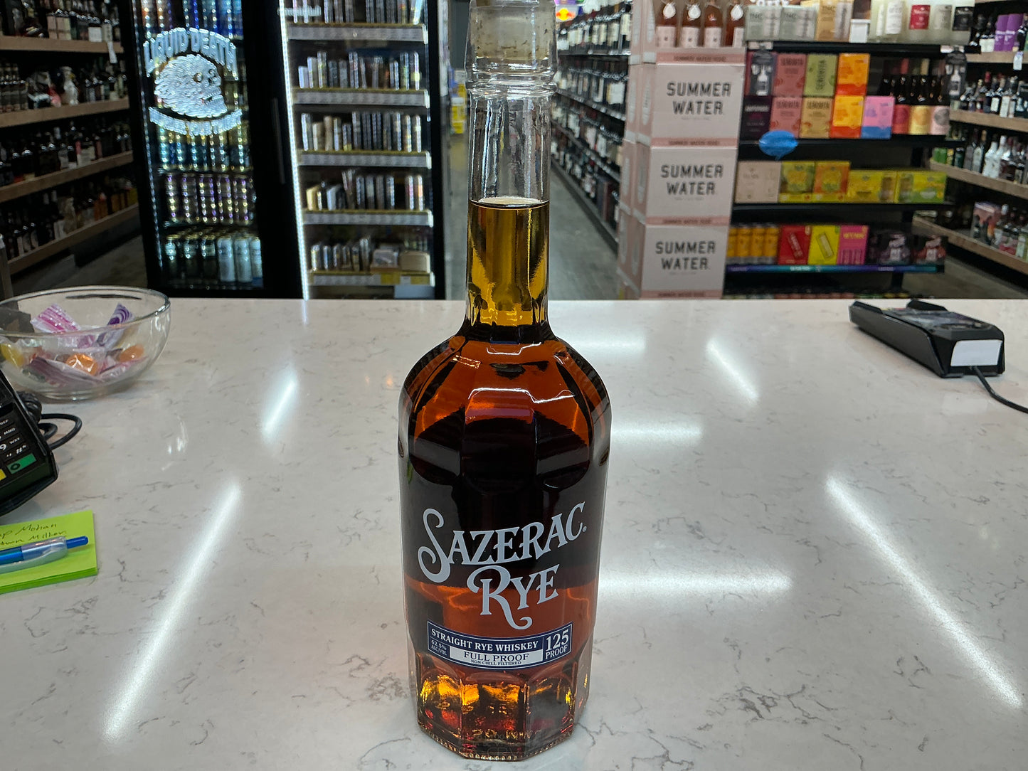 Sazerac Rye Whiskey 125 Proof 750mL