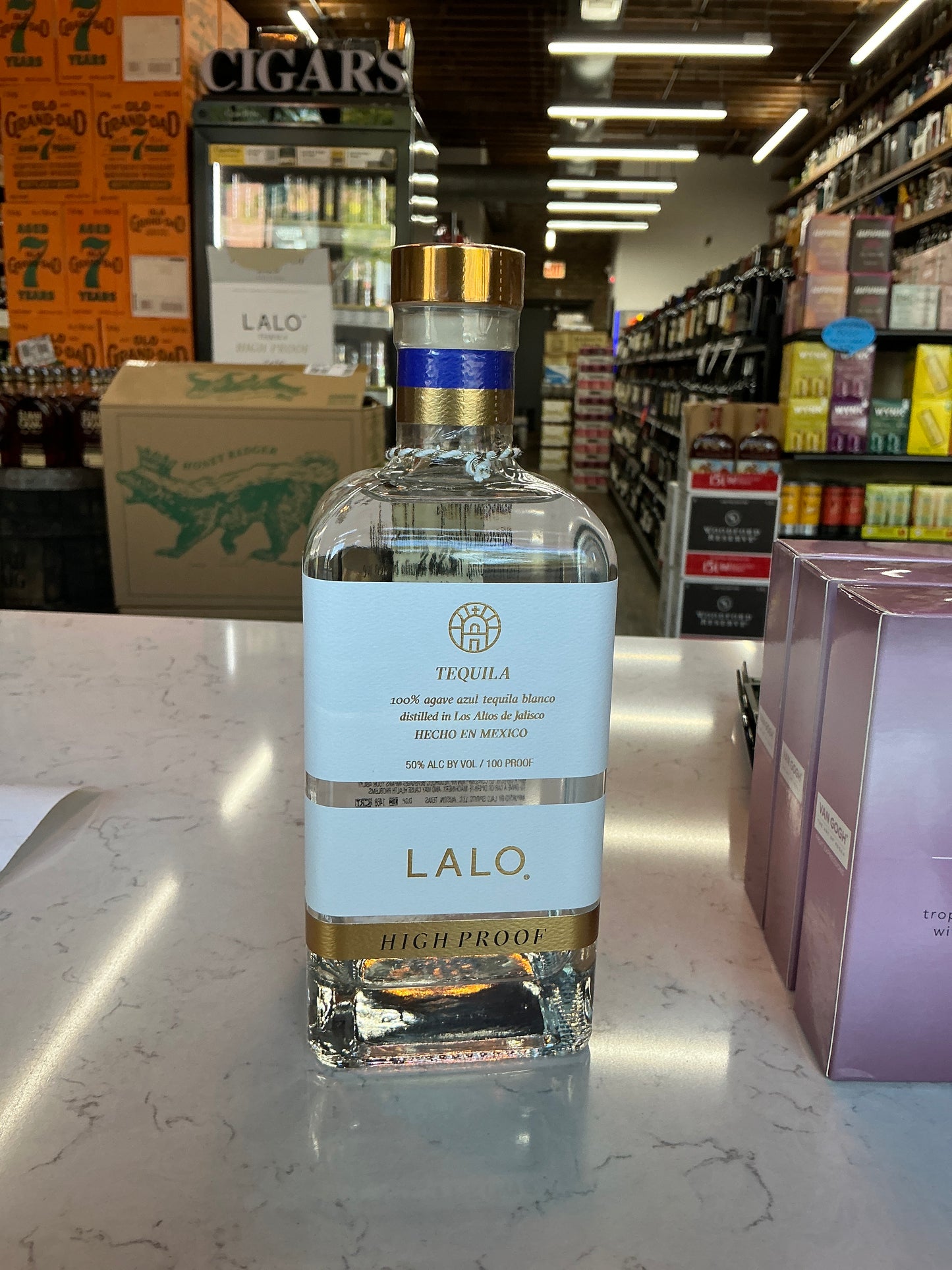 Tequila Lalo High Proof Blanco Tequila (750mL)