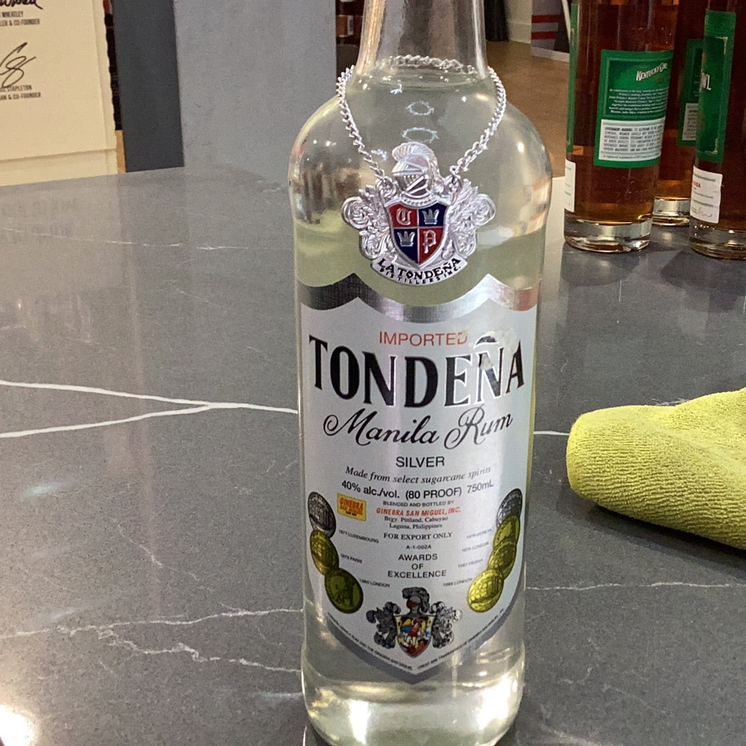 Tondena Rum Silver 750mL