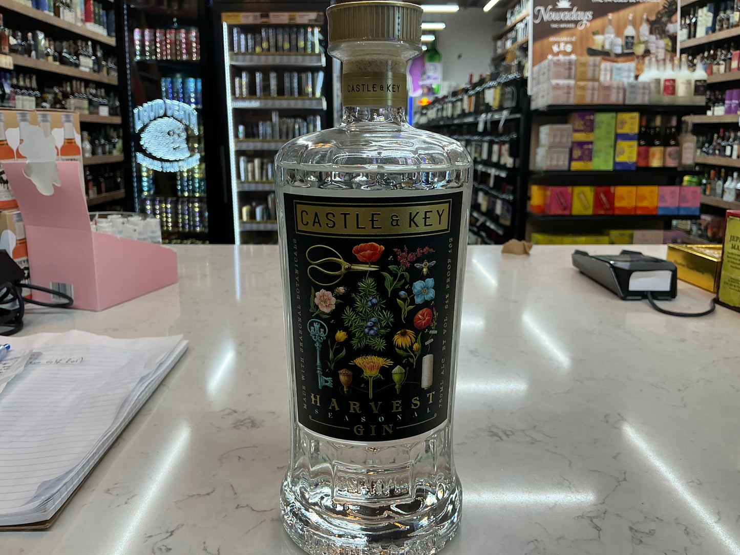 Castle and Key Harvest Gin (750 ML)