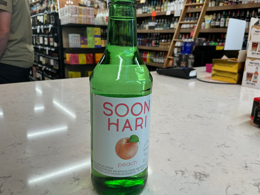 SoonHari Peach Soju (375mL)
