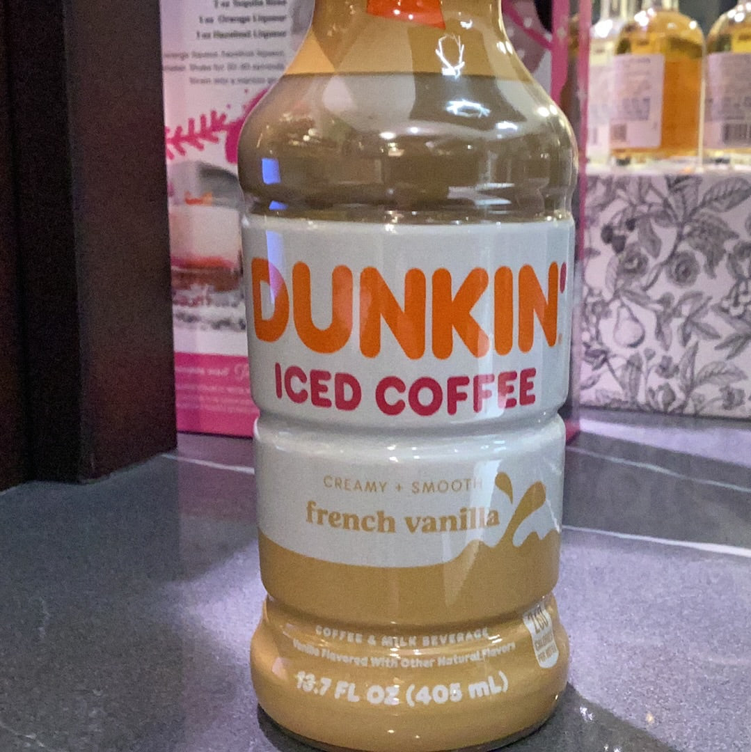 Dunkin Iced Coffee French Vanilla 13.7fl oz