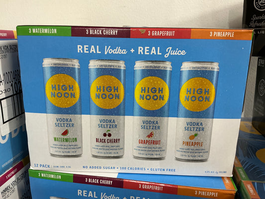 High Noon Hard Seltzer Variety (12 Pack)