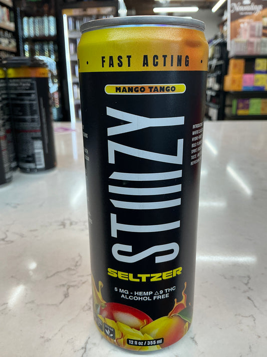 Stiiizy Mango Tango THC Seltzer 5mg (12fl oz)