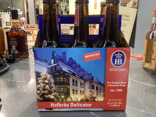 Hofbrau Delicator 6pk bottles