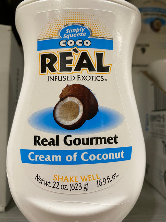 Real Cream of Coconut Syrup 16.9oz