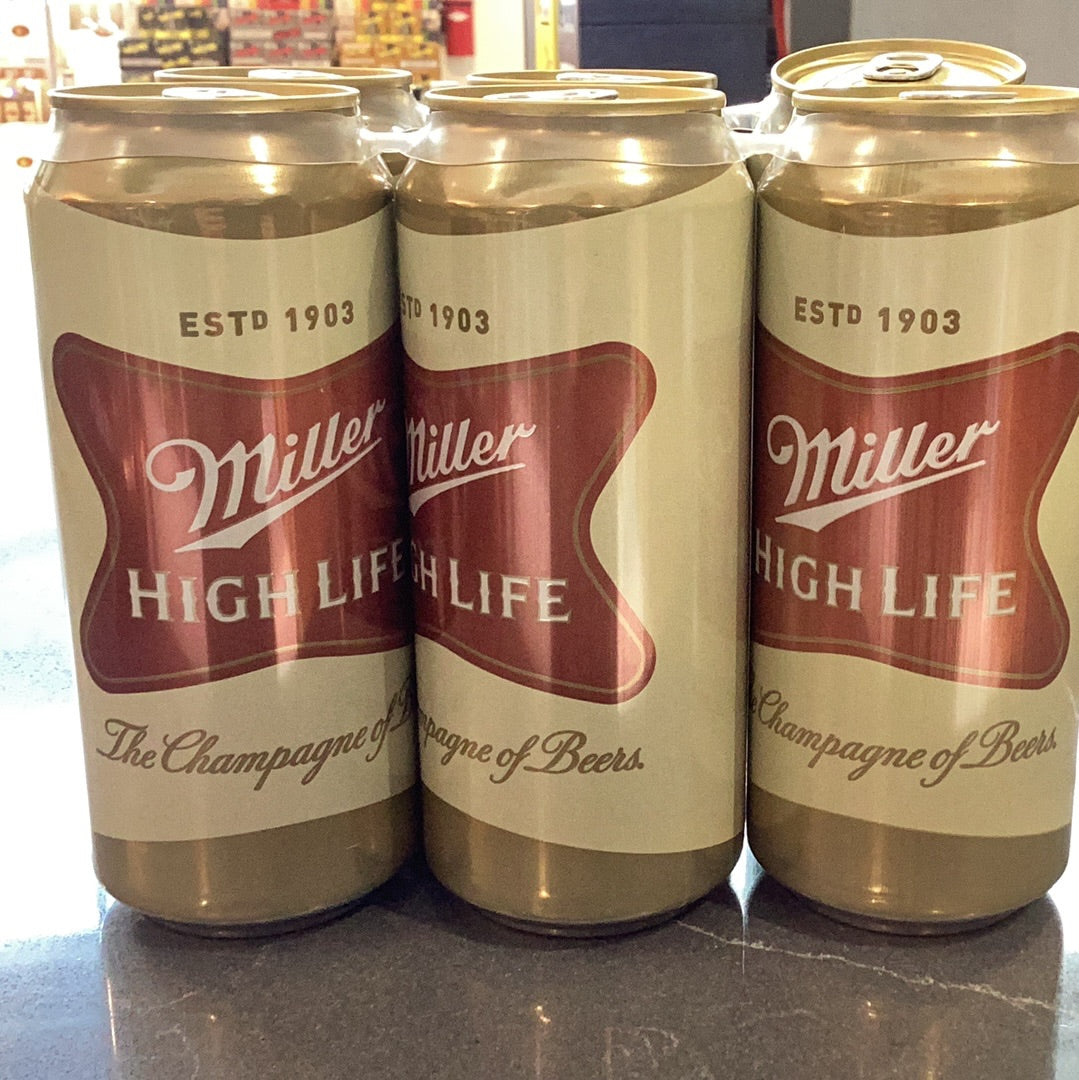 Miller High Life 6pk cans
