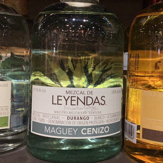 Mezcal de Leyendas Maguey Cenzino (750mL)