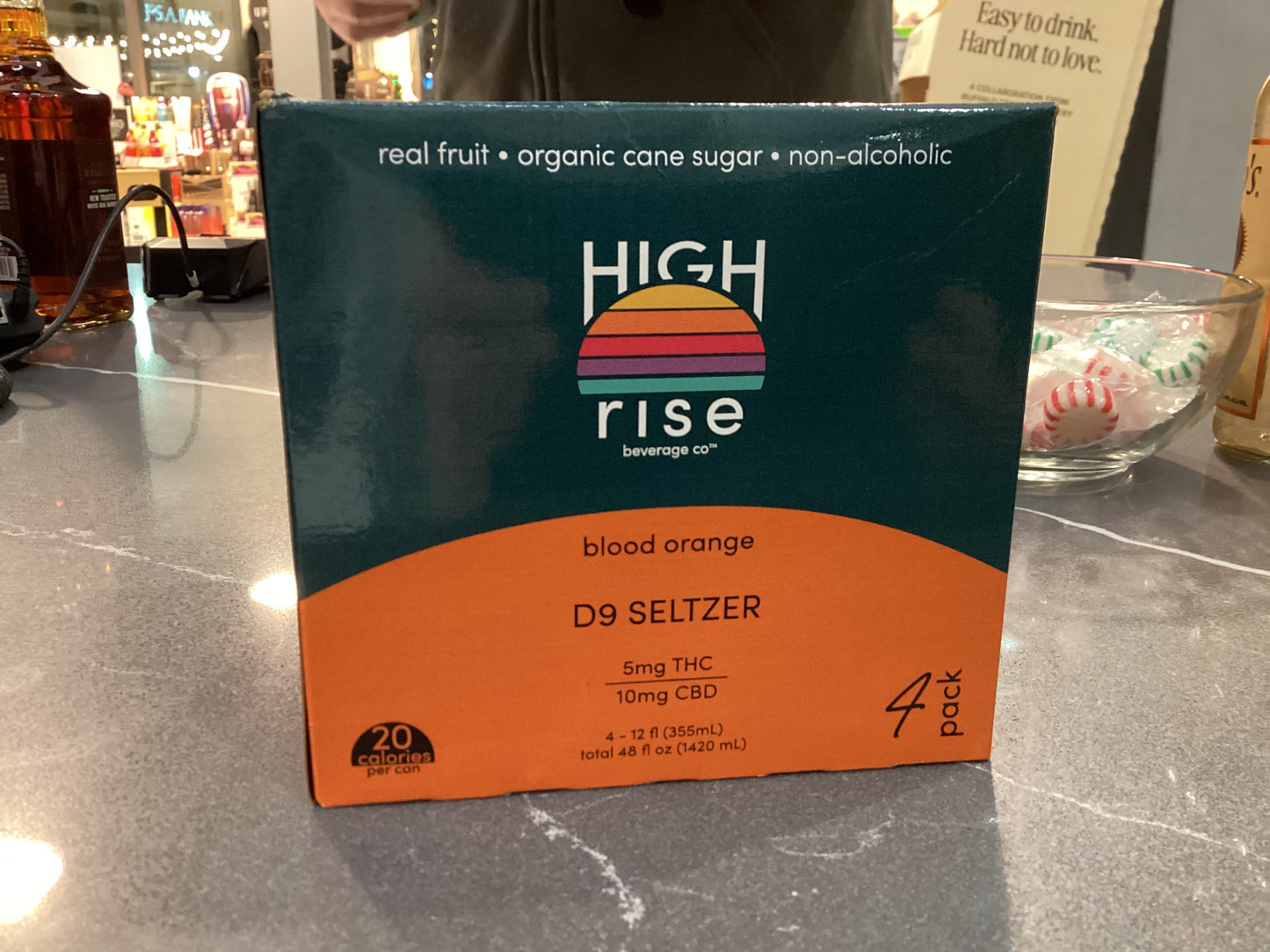 High Rise Blood Orange 5mg THC 4pk