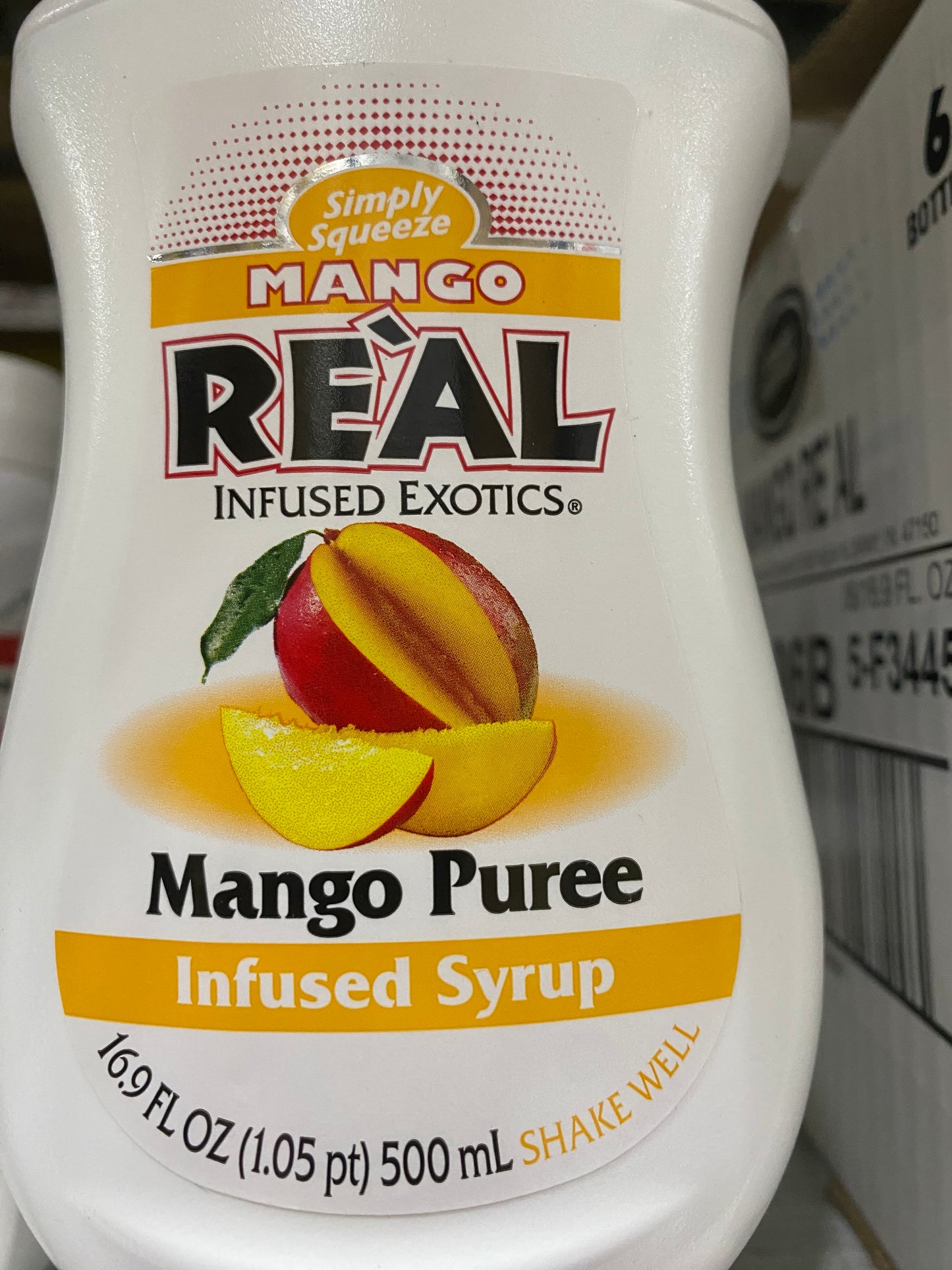 Real Mango Purée Syrup 16.9oz