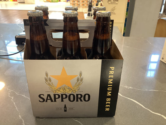 Sapporo Premium (6pk bottles)