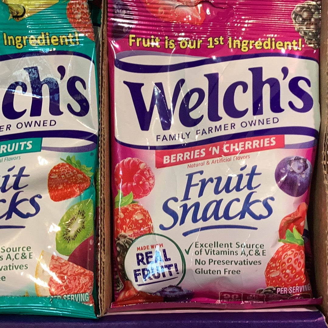 Welch’s berries and cherries