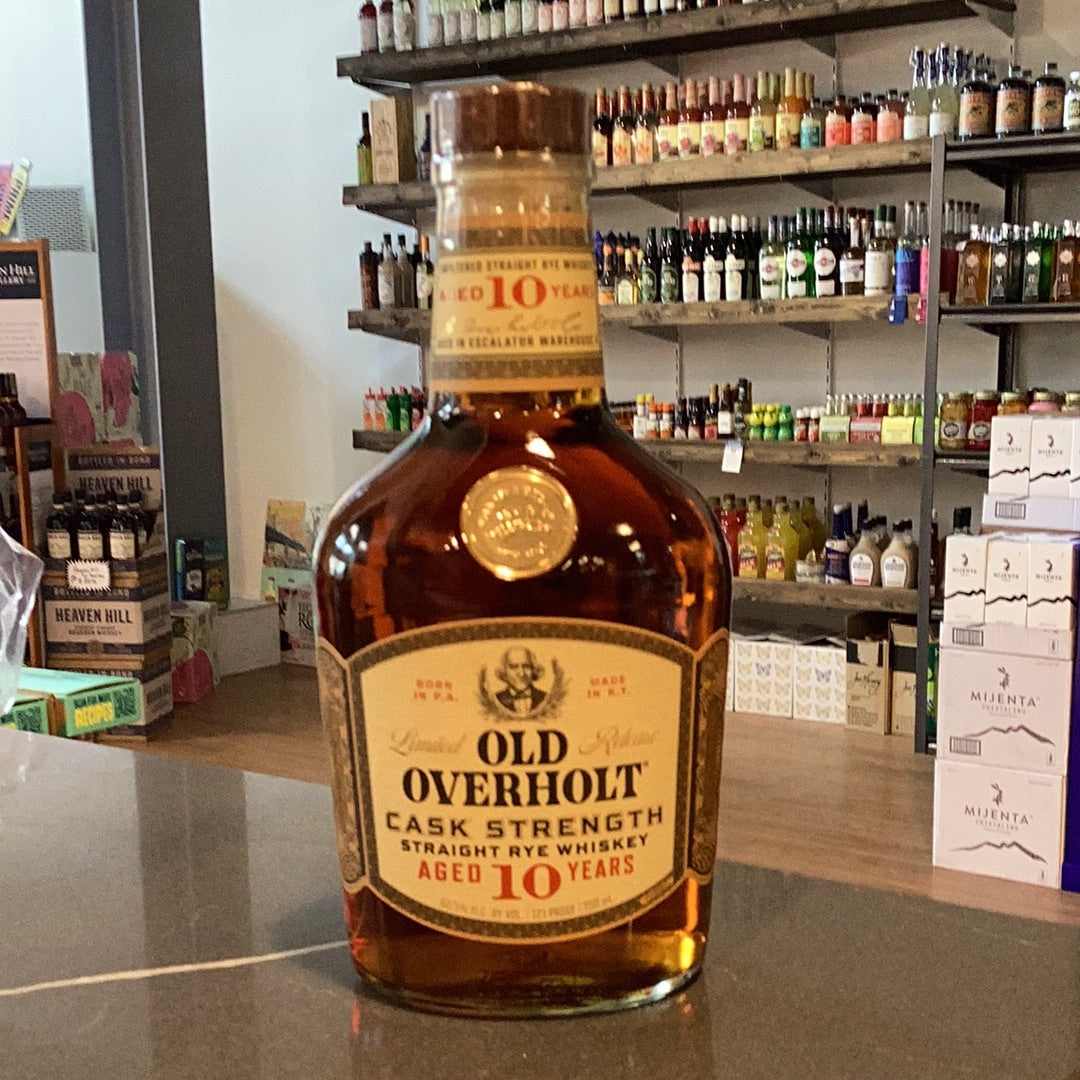 Old Overholt Straight Rye Cash Strength 10yr (750mL)