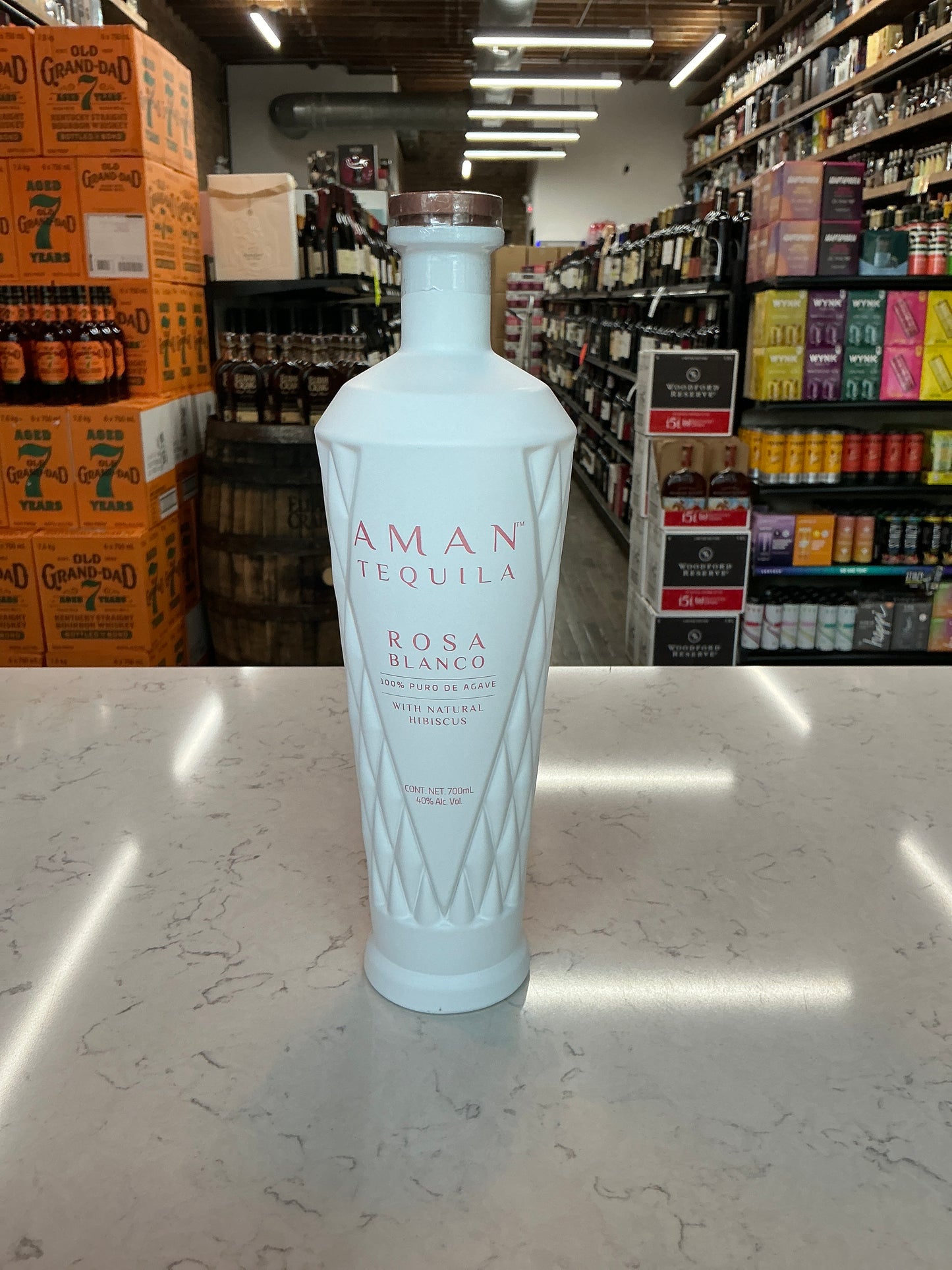 Aman Rosa Blanco Tequila