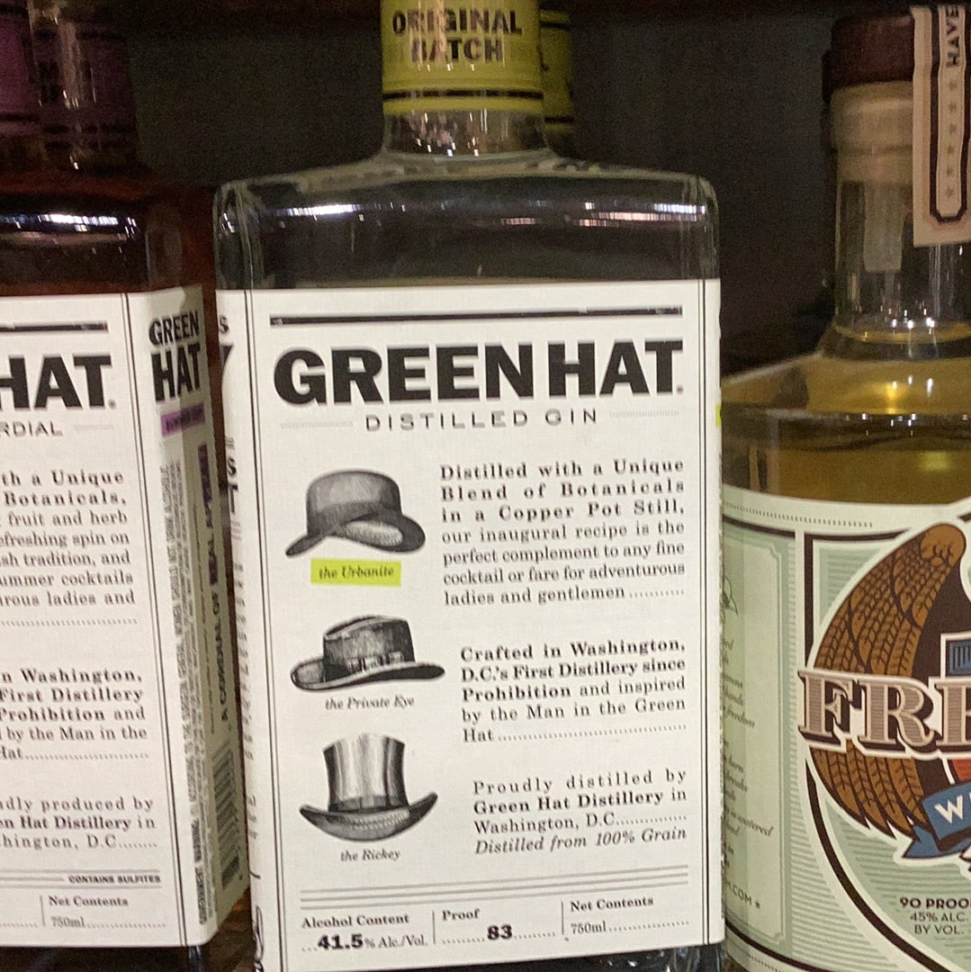 Green Hat original batch 750mL