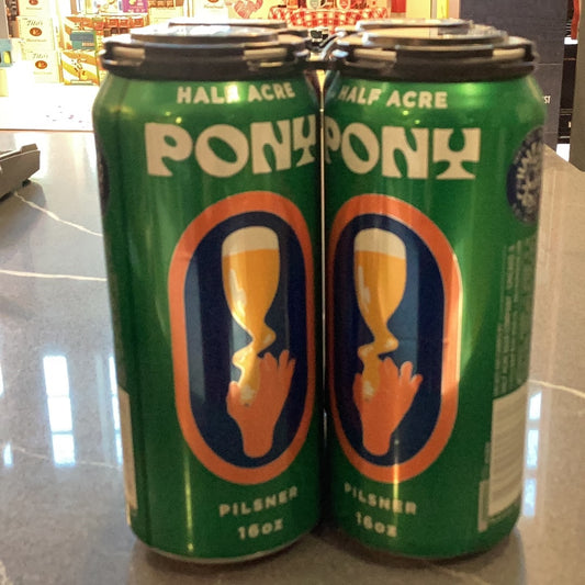 Half Acre Half Pony Pillsner Beer (4pk)