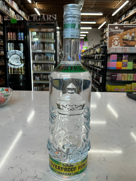 Jamaican Lion Overproof White Rum (750mL)