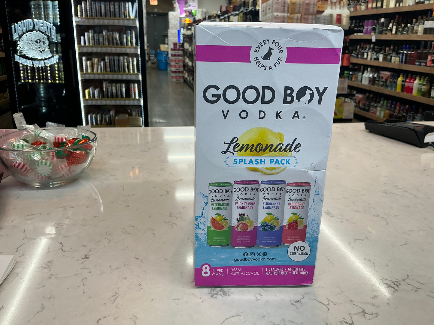 Good Boy Lemonade Splash 8pk cans