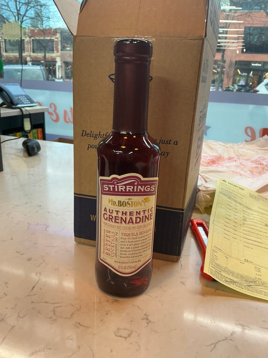 Stirrings Authentic Grenadine Syrup 355mL