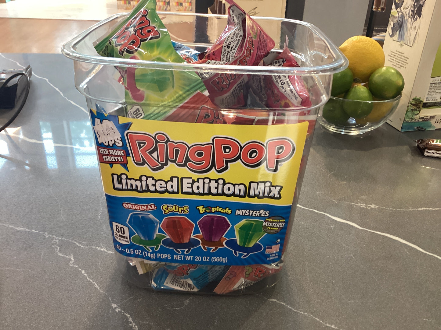 Ring pops