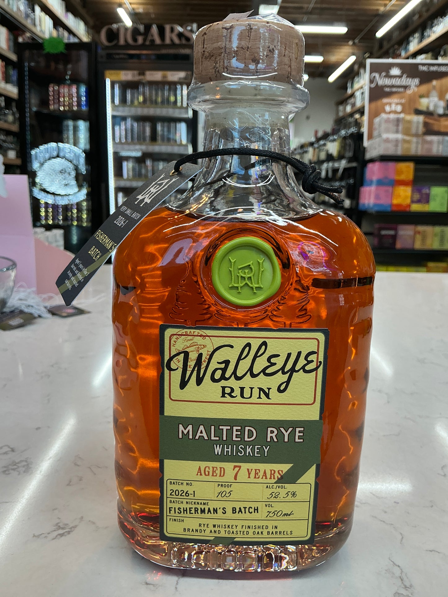 Walleye Run 7 Year Malted Rye (750mL)