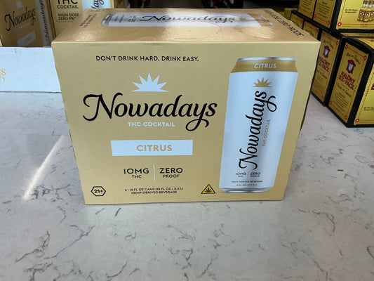 Nowadays Citrus 10mg 16oz Cans 6-Pack