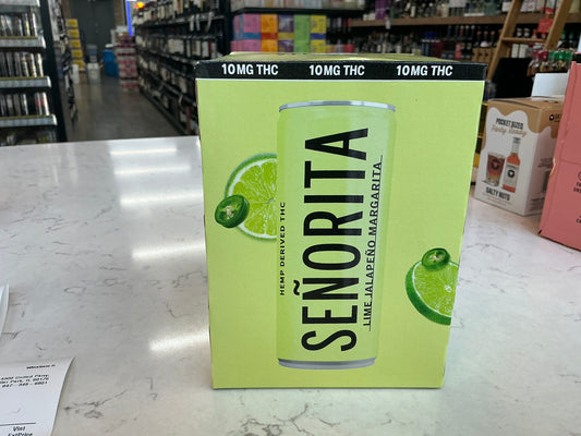 Senorita 10mg THC Lime Jalapeño Margarita (4pk)