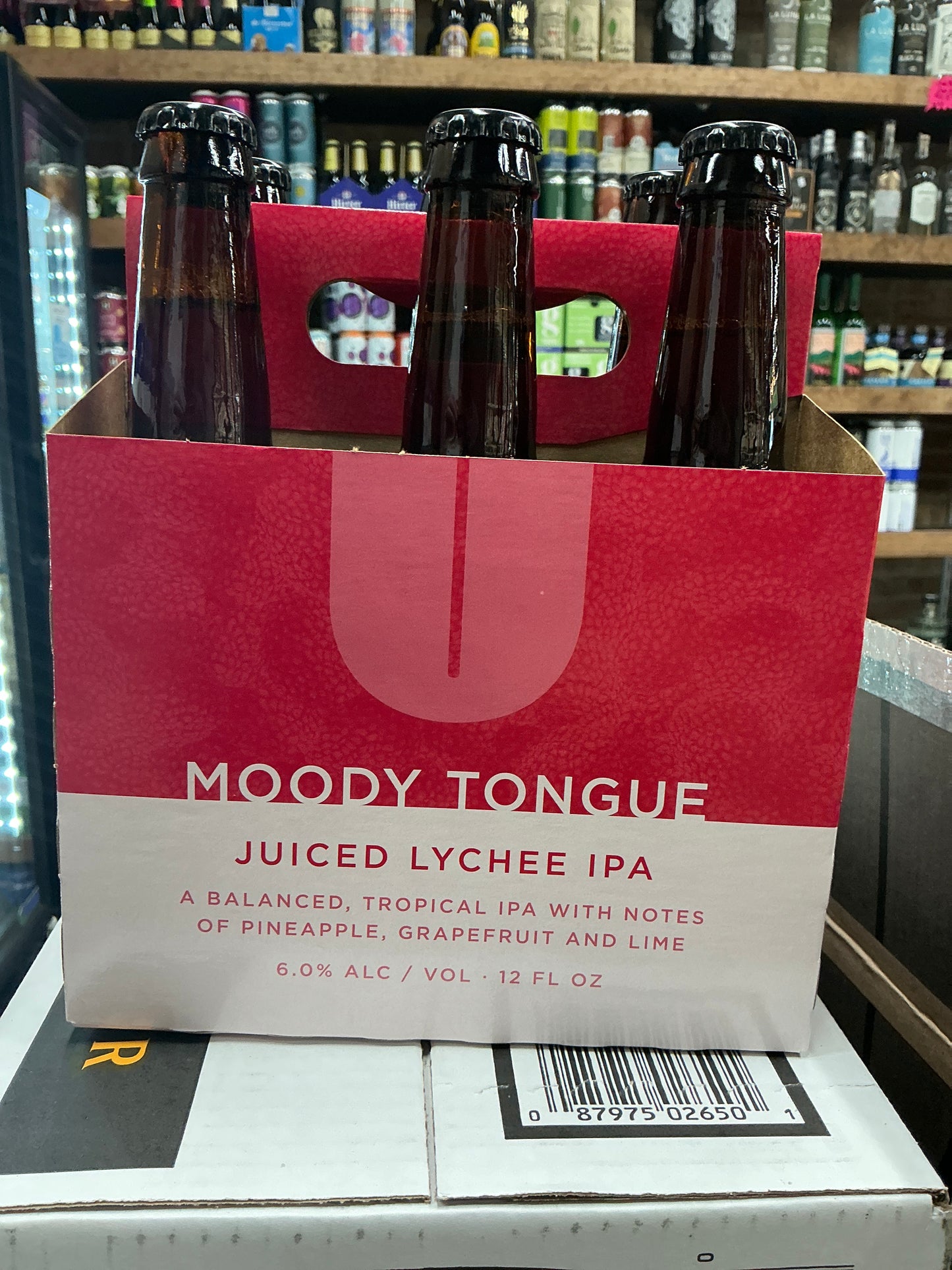 Moody Tongue Juiced Lychee IPA 6-Pack Bottles