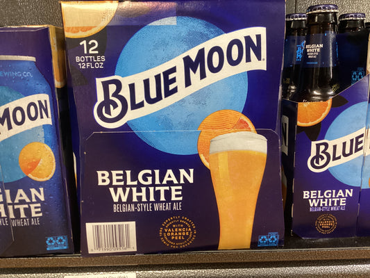 Blue Moon Belgian White 12pk bottles