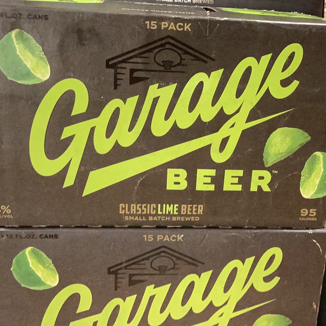 Garage Lime Beer 12pk cans