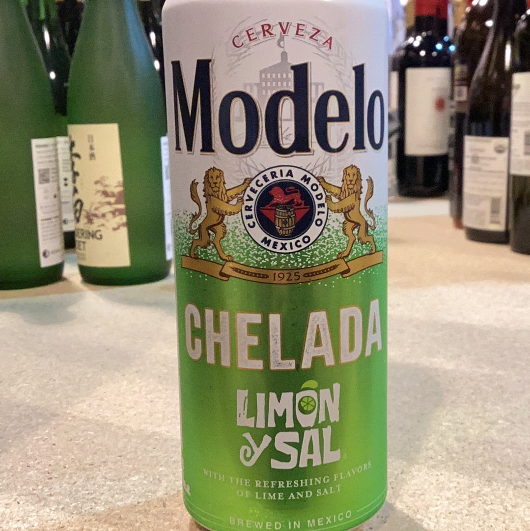 Modelo Chelada Limon y Sal 24 OZ