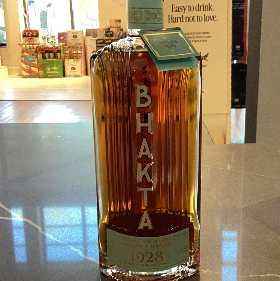 Bhakta 1928 Straight Rye Calvados & Armagnac (750mL)