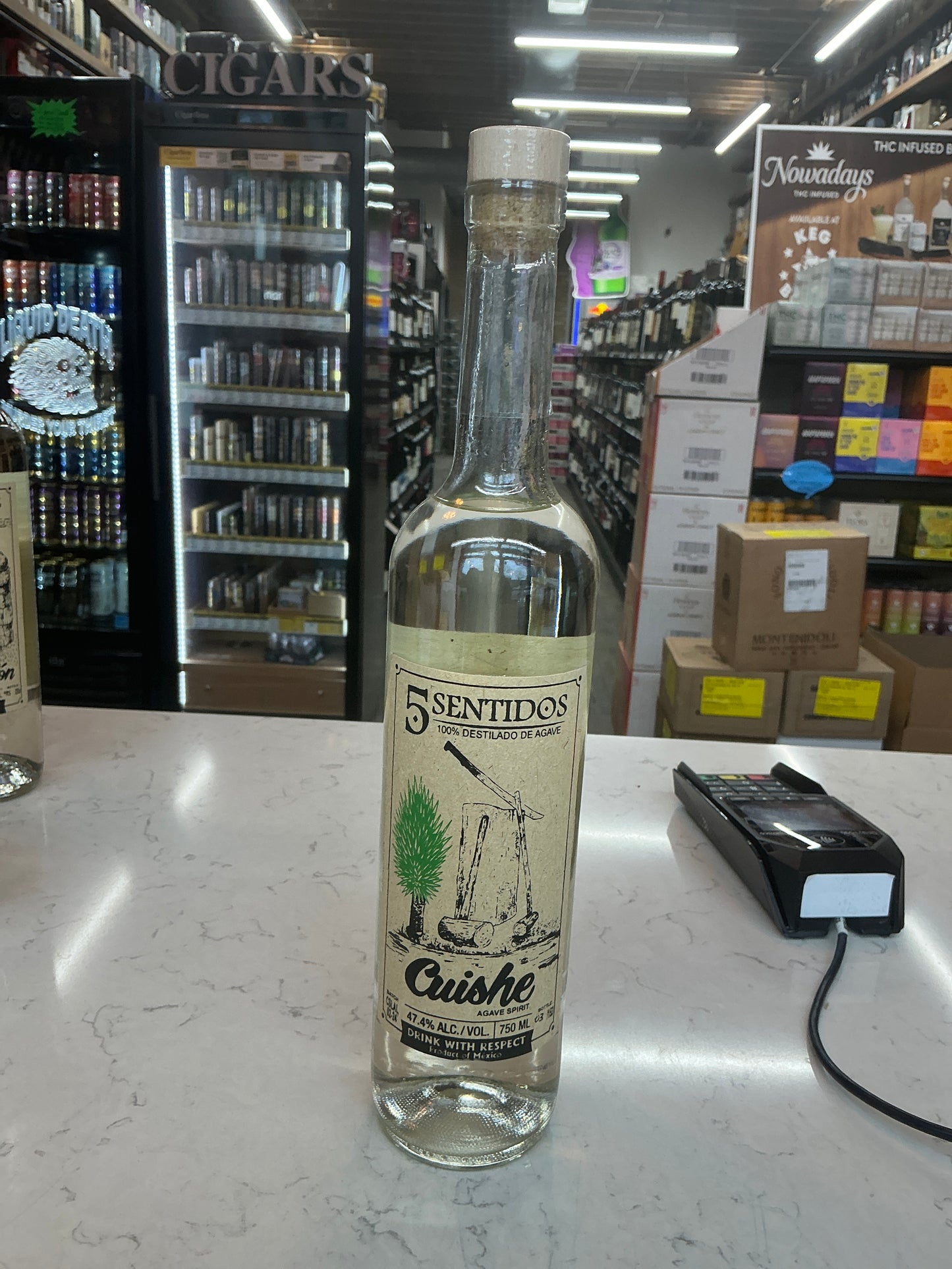 5 Sentidos Cuishe (90 proof) Tio Tello 750mL