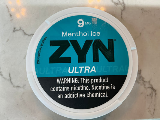 ZYN Ultra Menthol Ice 9mg