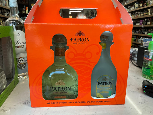 Patron Reposado(750mL) and Citronge(375mL) gift set