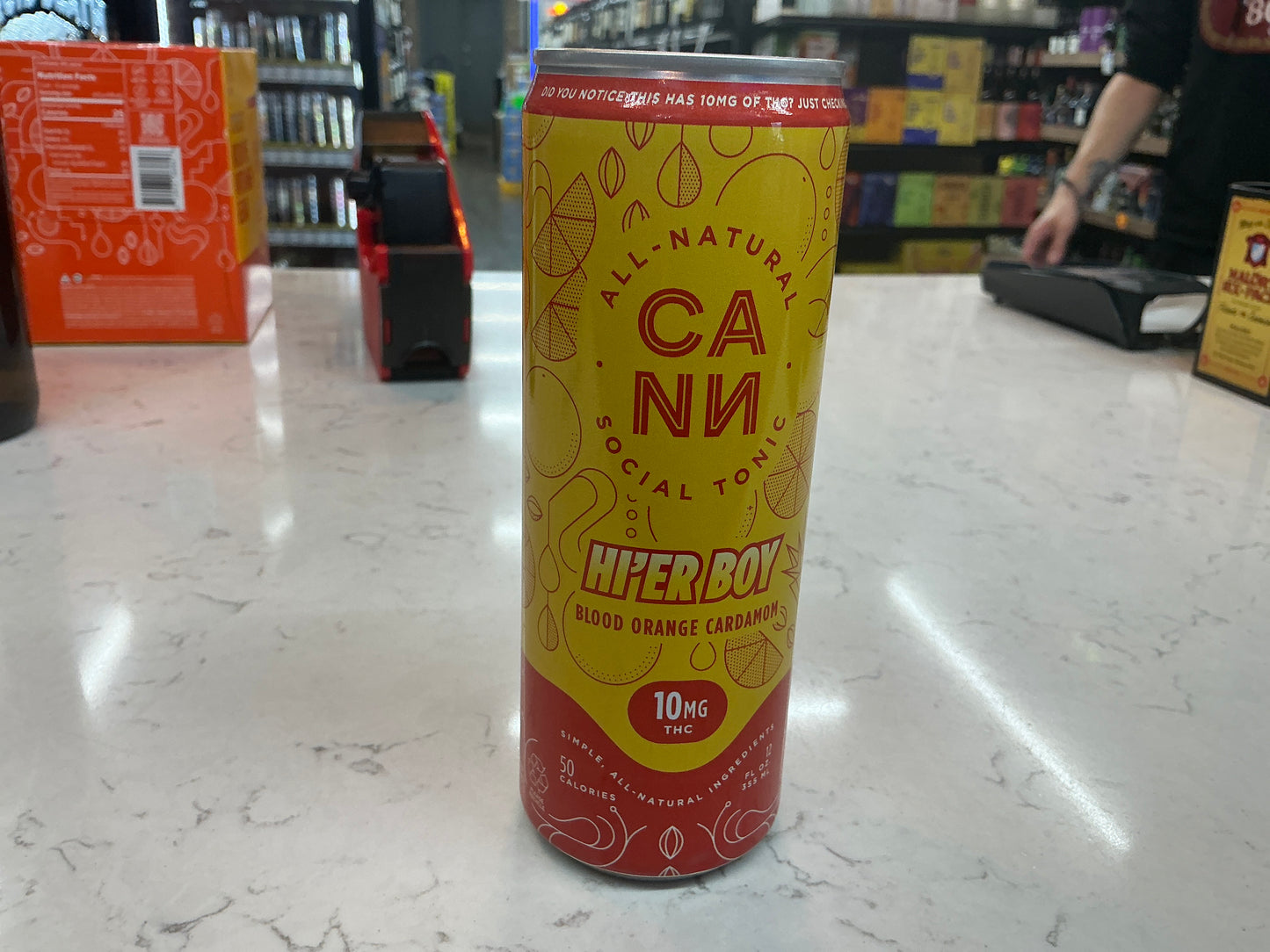 Caan Blood Orange Cardamon 10mg THC 12oz can