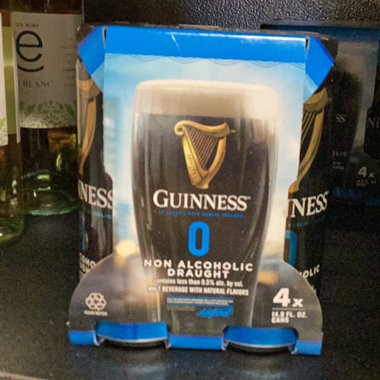 Guinness Zero 4 pk