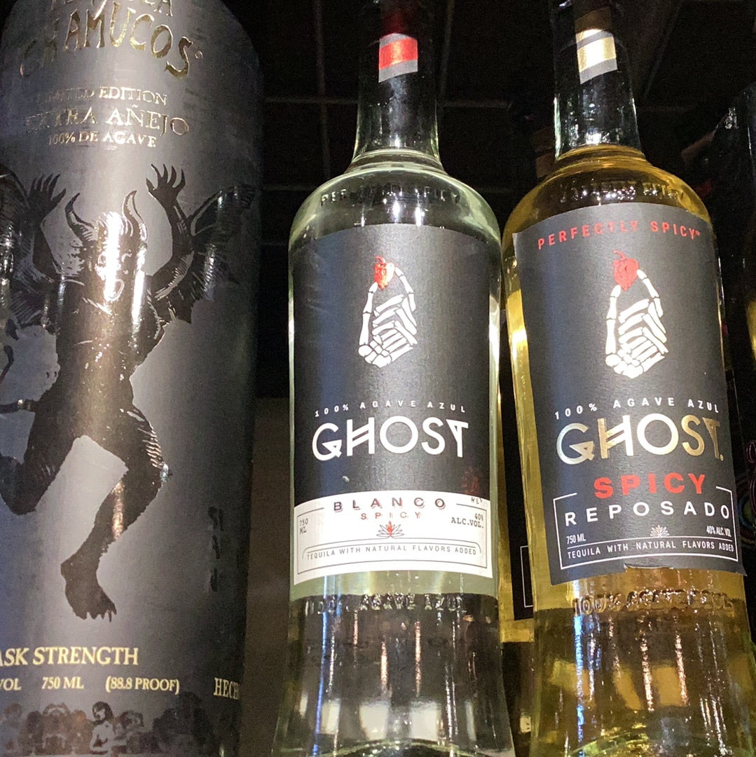Ghost Tequila Spicy Blanco (750mL)
