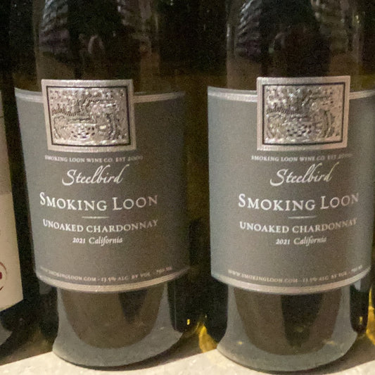 Smoking Loon Chardonnay Steelbird (750mL)