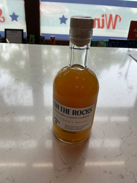 On The Rocks “Whiskey Sour” 375mL