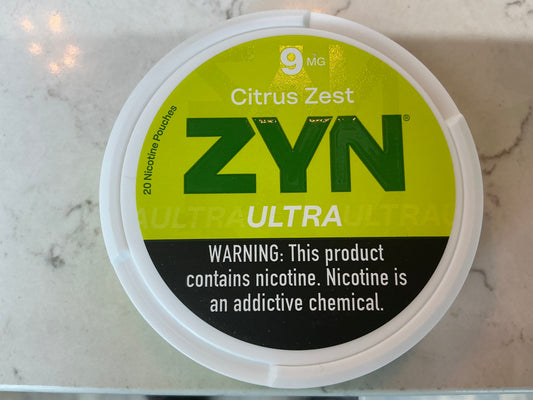 ZYN Ultra Citrus Zest 9mg