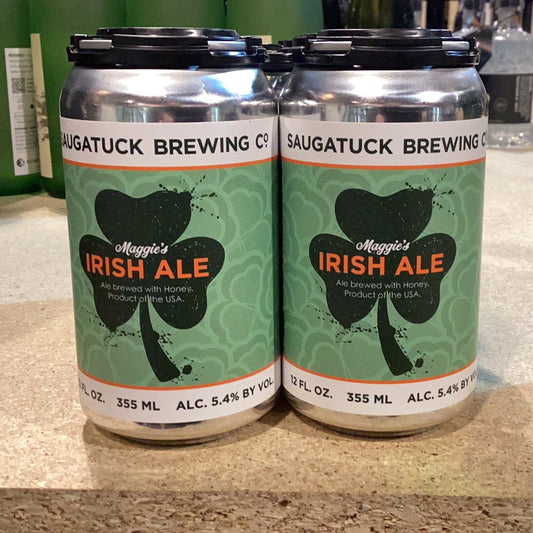 Saugatuck Maggie’s Irish Ale 6pk cans