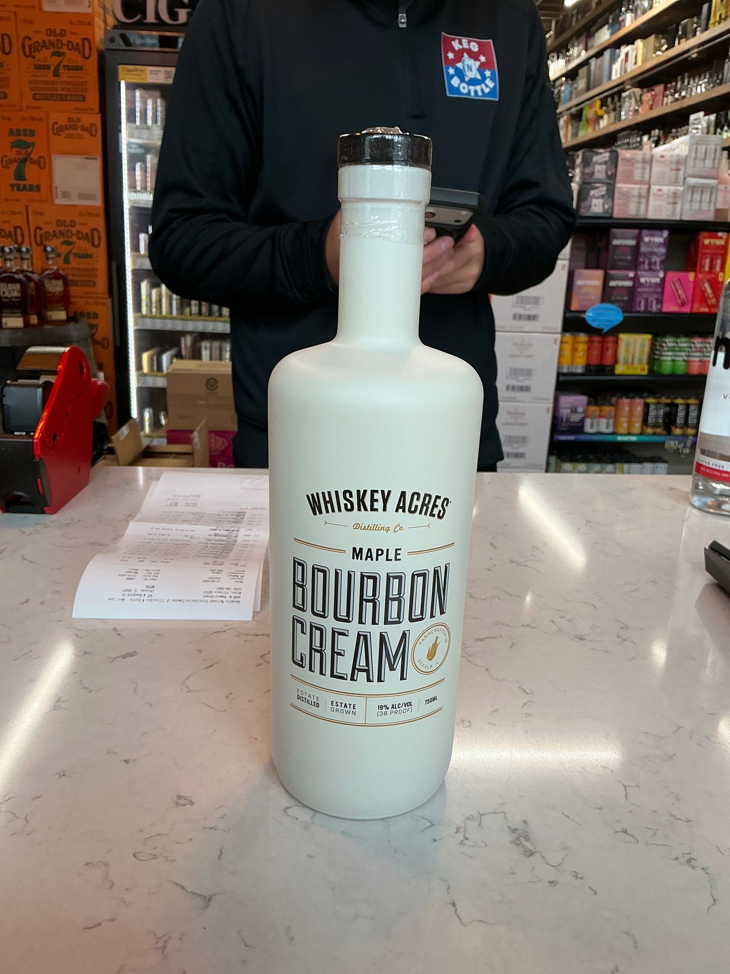 Whiskey Acres Maple Bourbon Cream 750mL