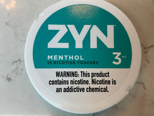 ZYN Menthol 3mg