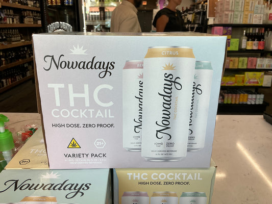 Nowadays Variety Pack 10mg 16oz Cans 6-Pack