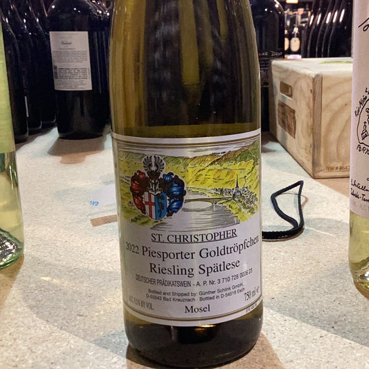 ST CHRISTOPHER 2022 Piesporter Goldtröpfchen Riesling Spätlese